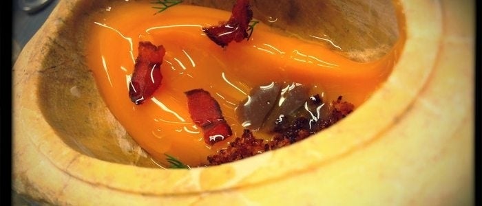 Yema de huevo curada, garum y salazones, de L'Escaleta.