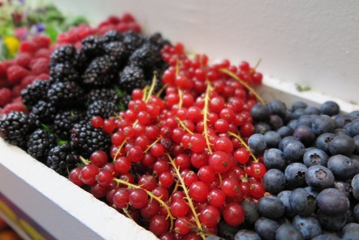 Frutos y hierbas pasan a formar parte de la cocina líquida.