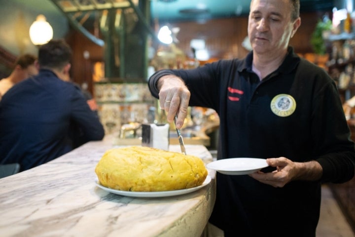 El tortillón es "suave como un bizcocho".