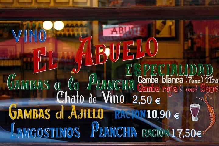 Fachada de El Abuelo.