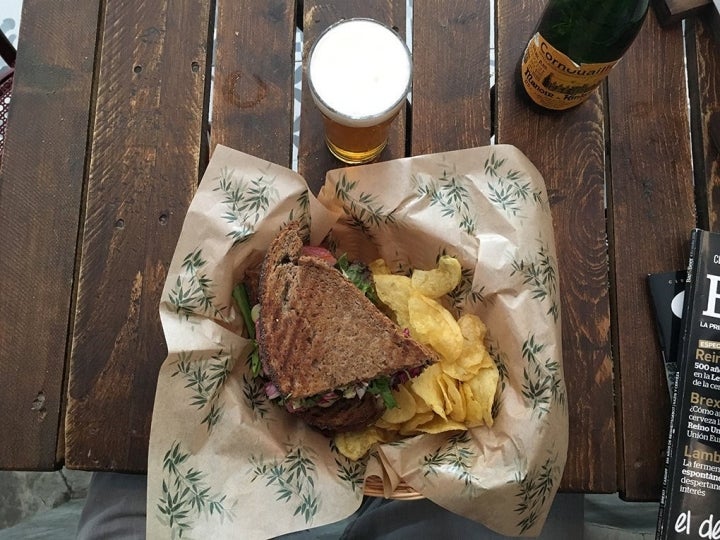 Todo tiene un toque americano en los platos de 'The Toast Tavern'. Foto: Luis Blasco.