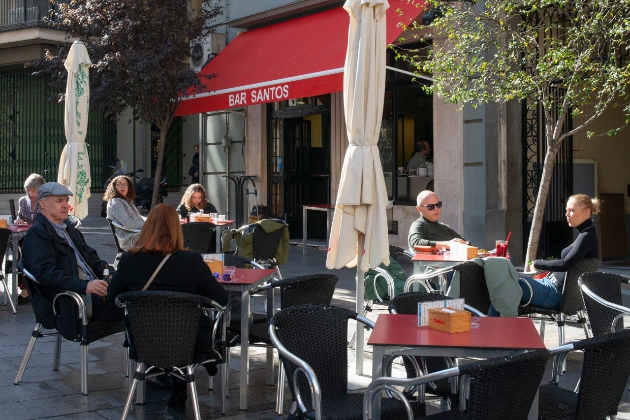 La terraza siempre es un plus.