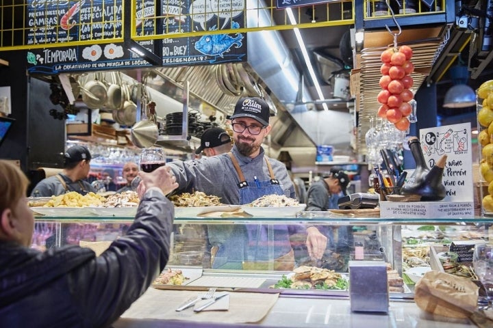 Un gran referente gastronómico de este mercado barcelonés. Foto: Xavier Torres-Bacchetta