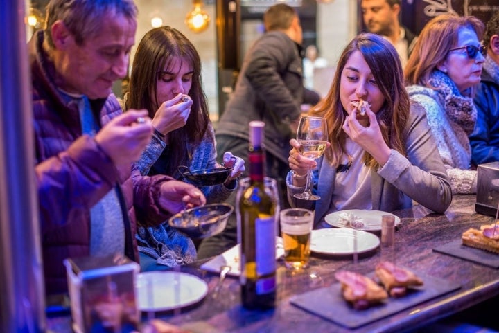 Tapas por Valladolid. Alarcón: barra (1). Foto: Alfredo Cáliz.