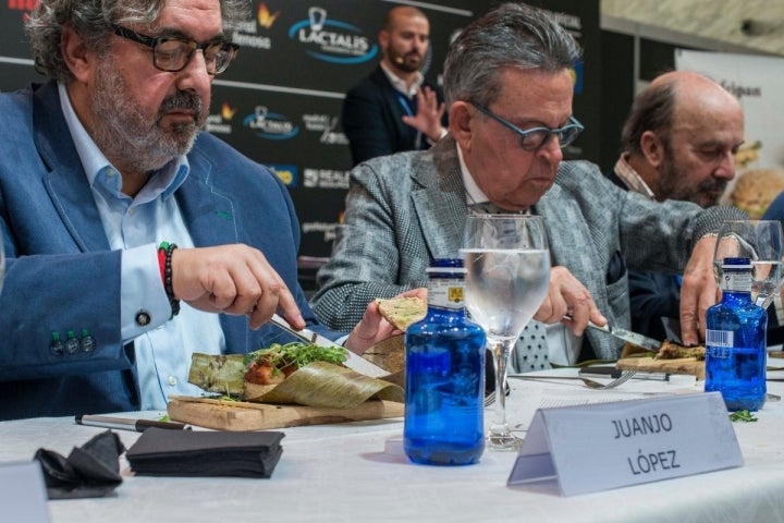 Juanjo López, Josemi Rodríguez Sieiro y Lorenzo Díaz, tres miembros del jurado.