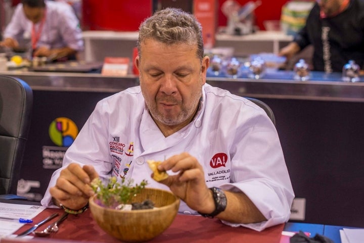 Concurso de Tapas de Valladolid. Alberto Chicote. Foto: Alfredo Cáliz