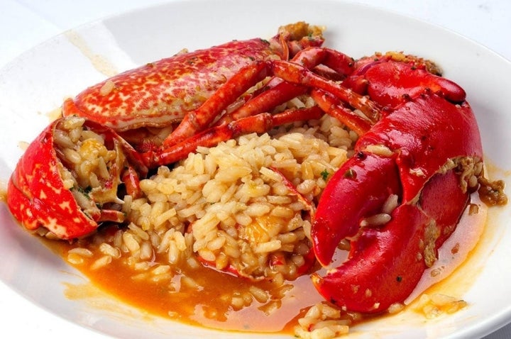 Arroz con bogavante en 'Els Pescadors'