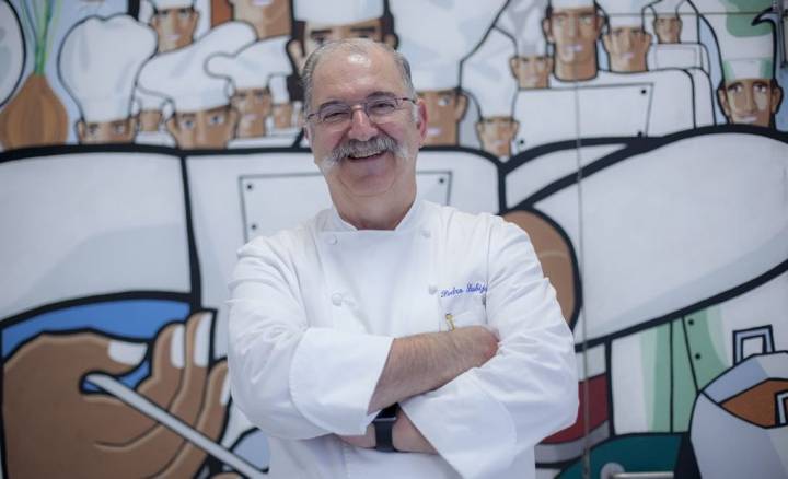 Retrato del chef Pedro Subijana