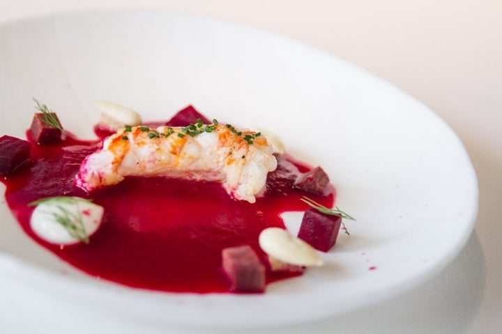 Sopa 'borsch' a la manera de Víctor. Foto: Víctor Gutiérrez.