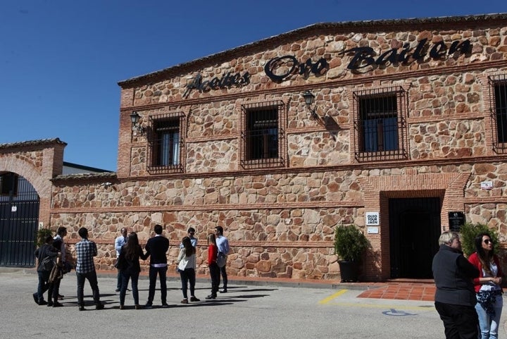 Al año visitan esta almazara una media de 2.000 turistas. Foto cedida.