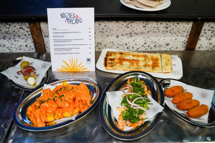 Las tapas que se sirvieron en la Noche de Mercado con Arzábal.
