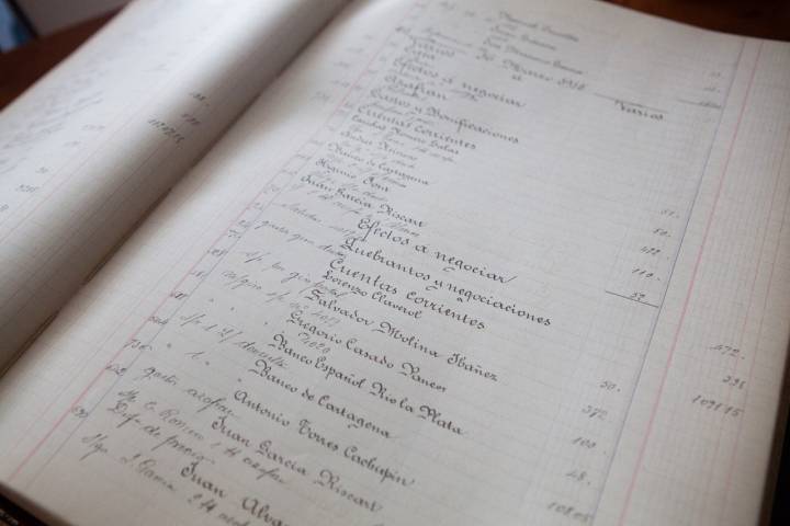 Los libros de contabilidad de 'Verdú Cantó Saffron' cuentan una historia de más de 125 años.