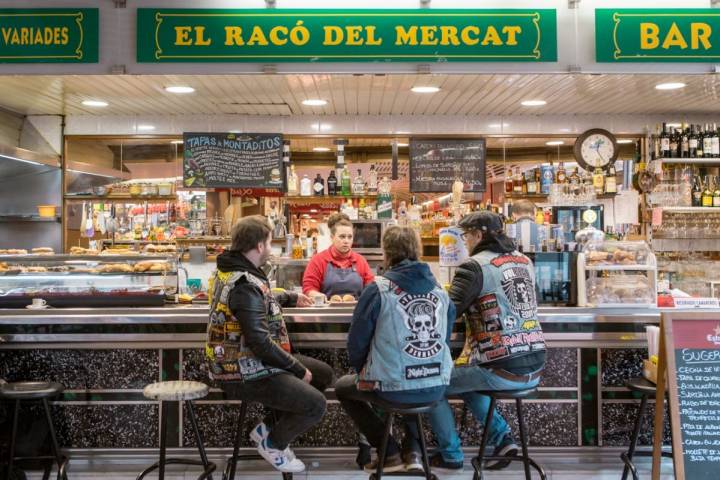 El Racó del Mercat. Mercado de la Sagrada Familia en Barcelona.