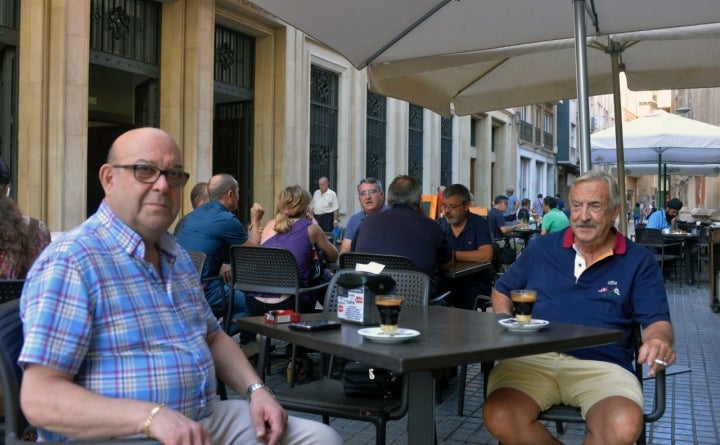 Café asiático de Cartagena (Murcia): terraza