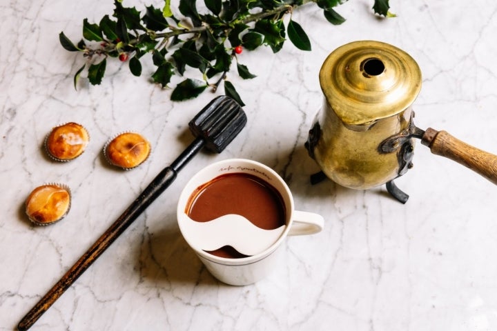 Taza de chocolate caliente de Rafa Gorrotxategi