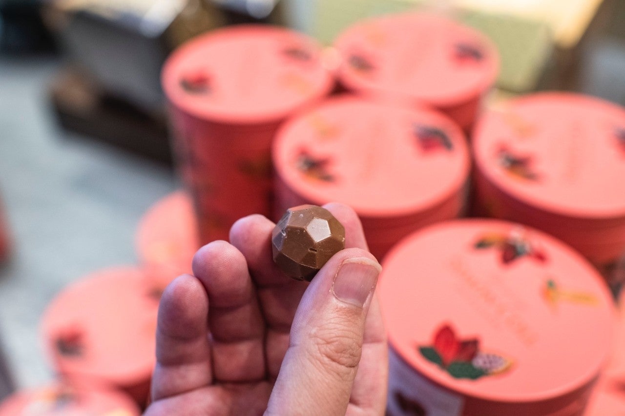 La chocolatería que embriaga la cuna del cava