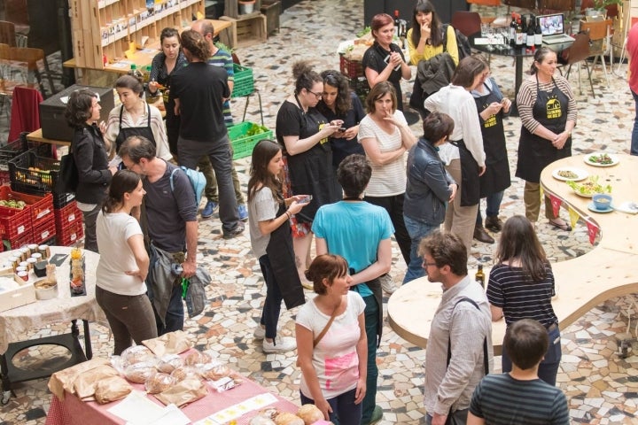 Antes del covid, se organizaban mercados mucho más multitudinarios.