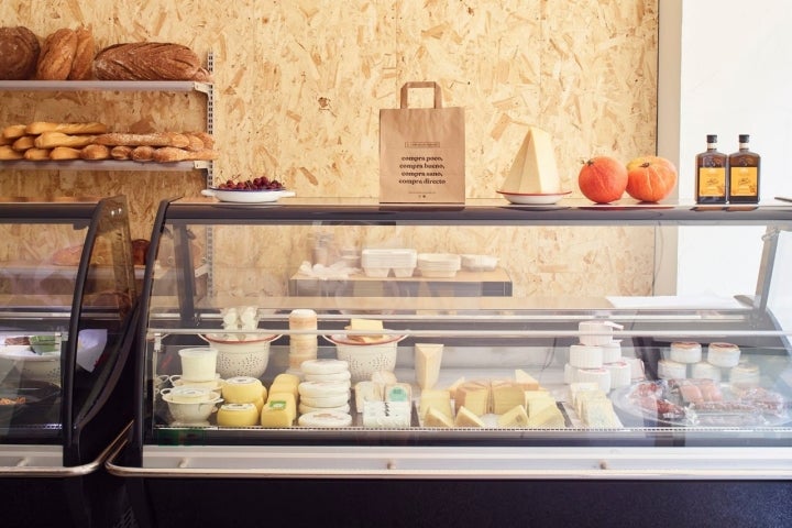 El queso es uno de los productos estrella de la tienda. Foto: El Súper de Los Pastores.