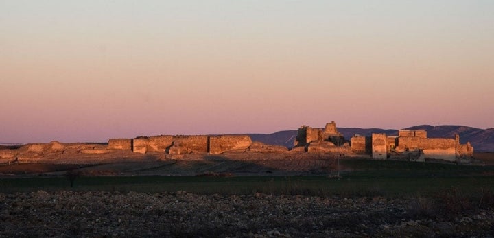 El castillo de Calatrava, donde posiblemente se originó el pan de Cruz.