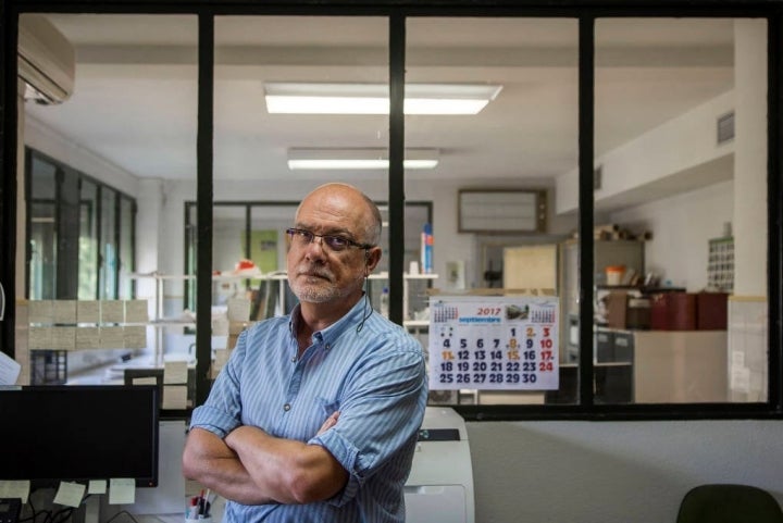 José Couceiro, experto en el cultivo del pistacho del Centro de Investigación El Chaparrillo.