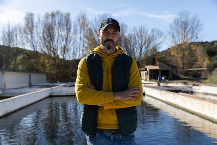  Vladimir Livanov, el gerente de Esturión de Sarrión para conseguir el caviar de mayor calidad posible.