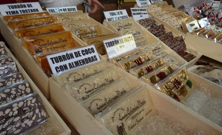 En la Feria del Turrón de Jijona vemos variedad de sabores/ Foto: Ralph del Valle