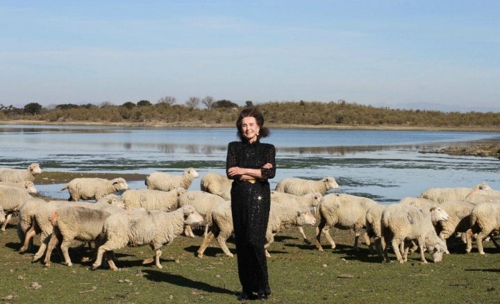 Aline Griffith en 'Finca Pascualete'. Foto cedida.