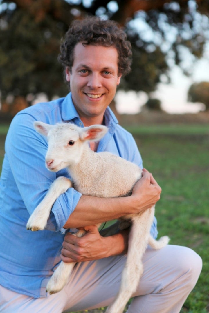 Juan Figueroa, responsable de la quesería. Foto cedida.