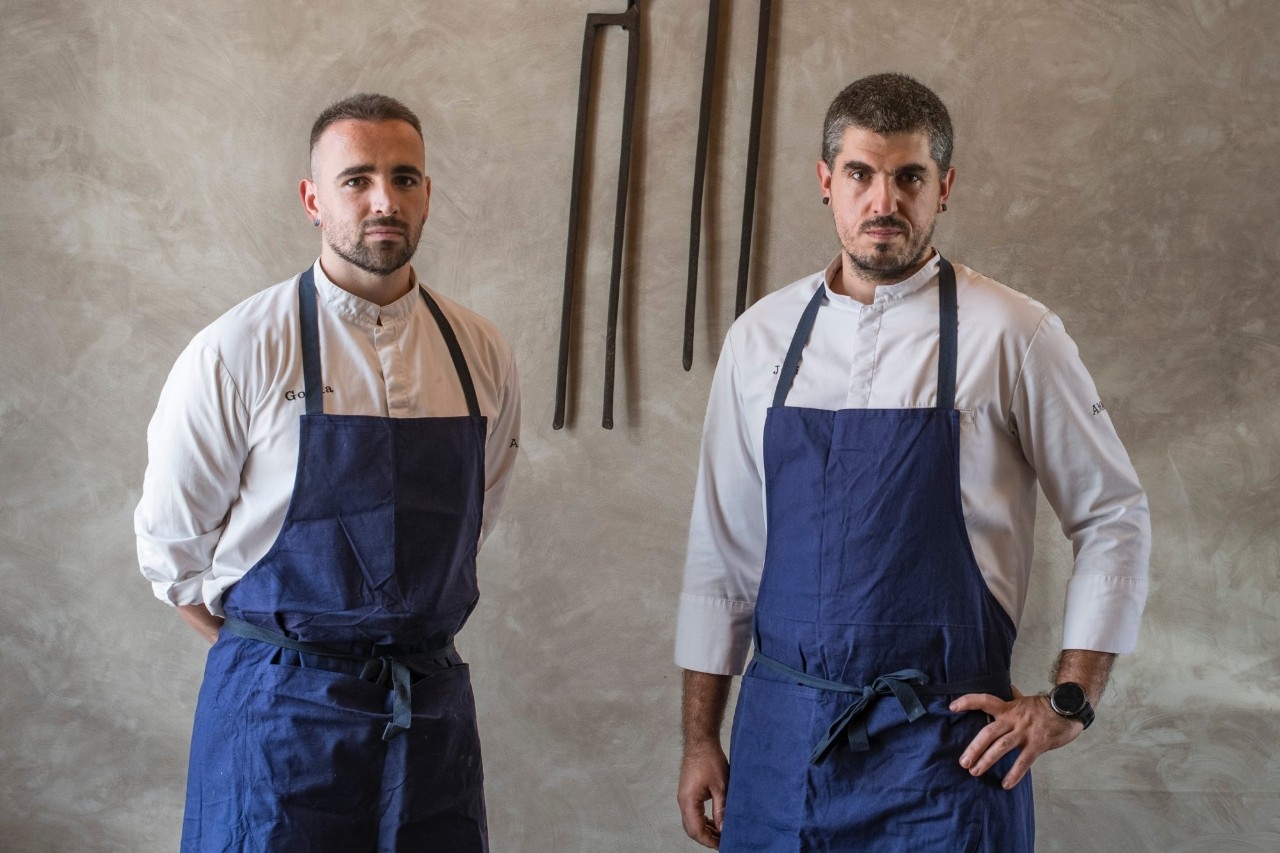Chefs del restaurante AMA (Tolosa).