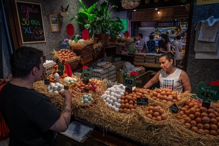 La Boqueria con Arnau Muñío (Barcelona) parada Calaf