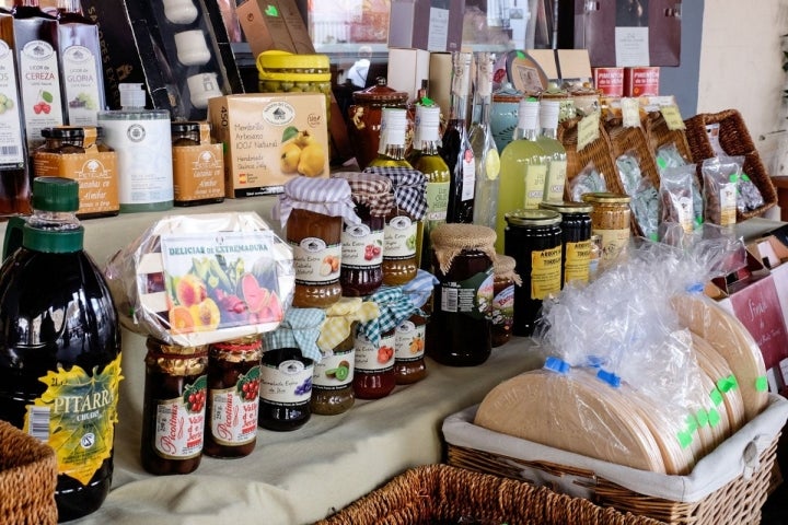 Productos típico de la comarca de las Villuercas y de Guadalupe (Cáceres).