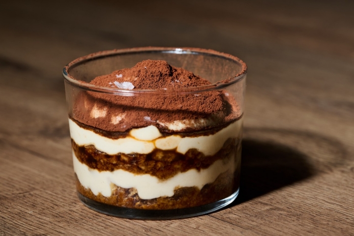 El 'crumble' de tiramisú de Labia.