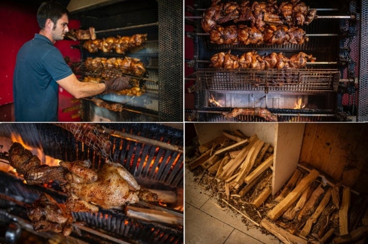 Pulardas de 'Can Nadal': asador de pollos