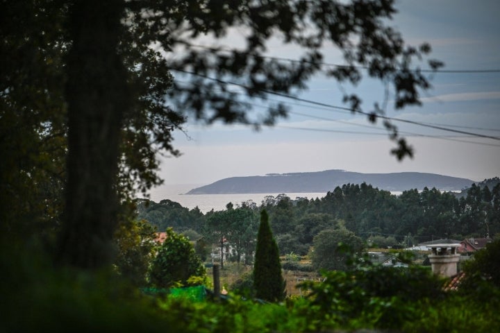 Desde 'Mare Monte' se tienen vistas privilegiadas al Parque Nacional das Illas Atlánticas.