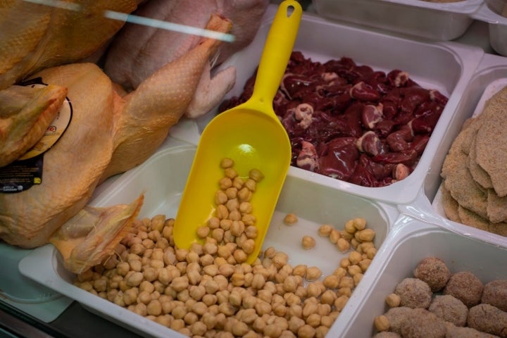 garbanzos remojados mercado ceuta