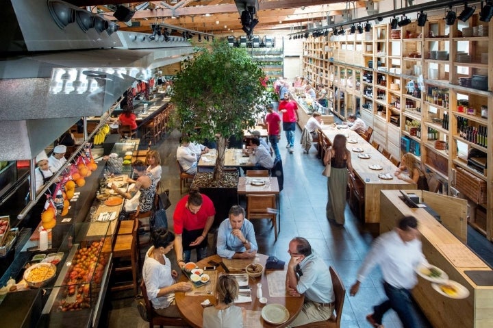 Mercat de Santa Caterina (Barcelona). Foto: Cargo