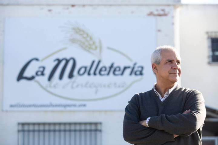 Mollete de Antequera: Antonio Báez, propietario de 'La Molletería'