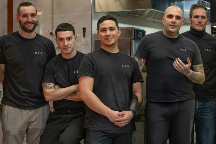 El pop up Fresh! de OSA en El Puesto de Guía Repsol en el Mercado Vallehermoso (Madrid).