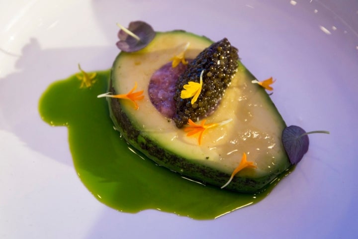 Aguacate tartar atún