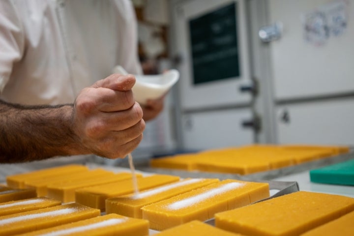 En estos turrones solo hay ingredientes naturales.