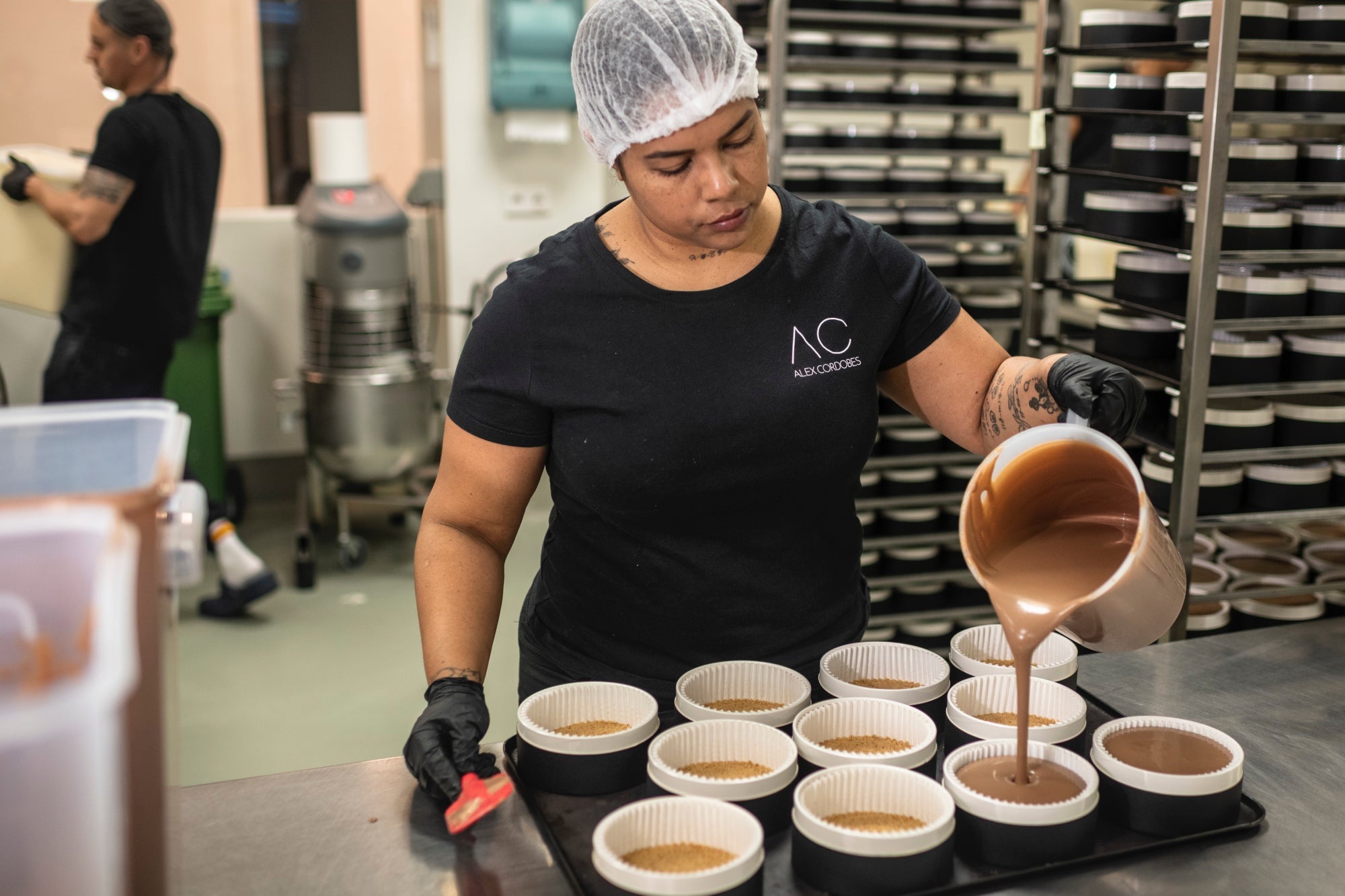 El obrador se encuentra en Las Rozas, al norte de Madrid.