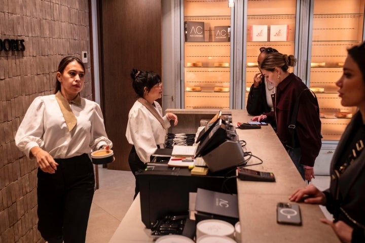 La tienda de Velázquez era una antigua joyería.