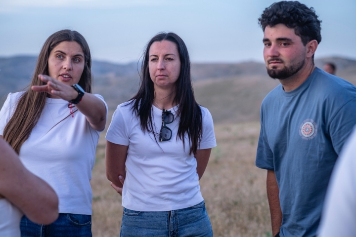 Alicia, Sonia y Andrés forman parte de la nueva generación de pastores.
