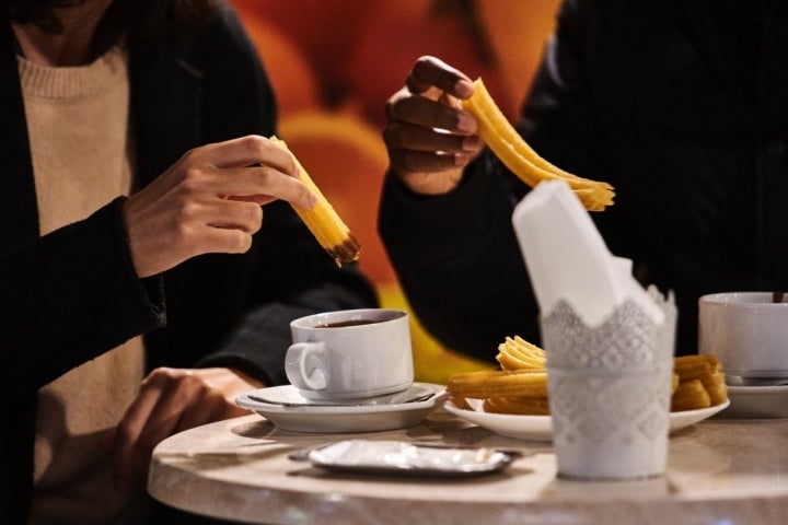 Meriendas Palma: 'Xurrería Rosaleda' (churros con chocolate)