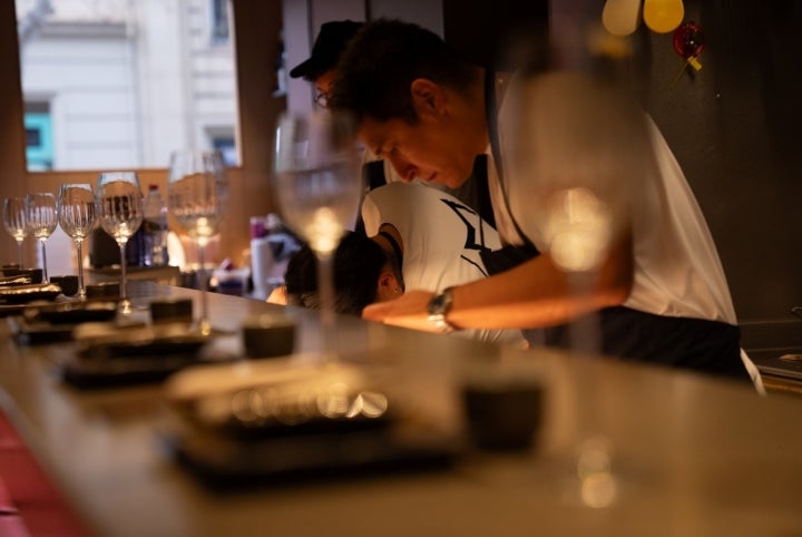 Barra del restaurante.