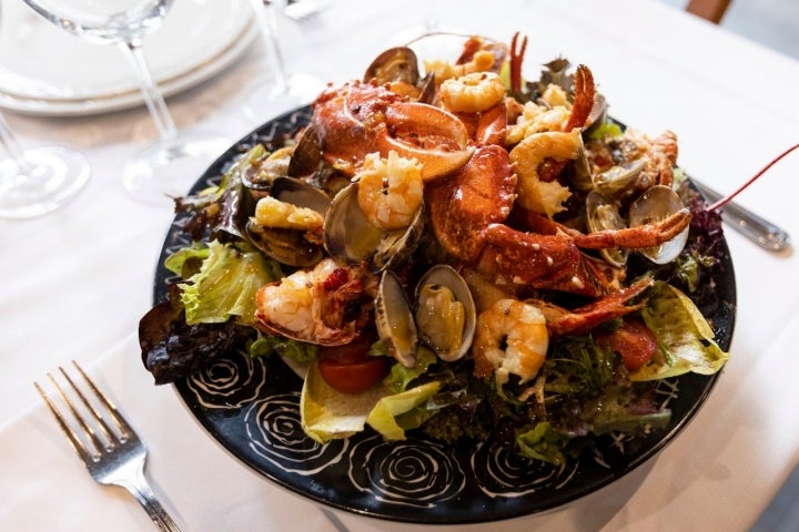 Ensalada bogavante Aratz