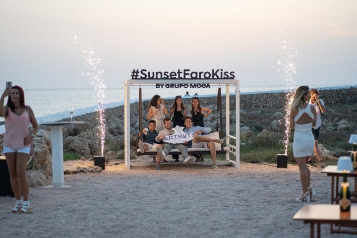 Atardeceres en Baleares grupo en photocall