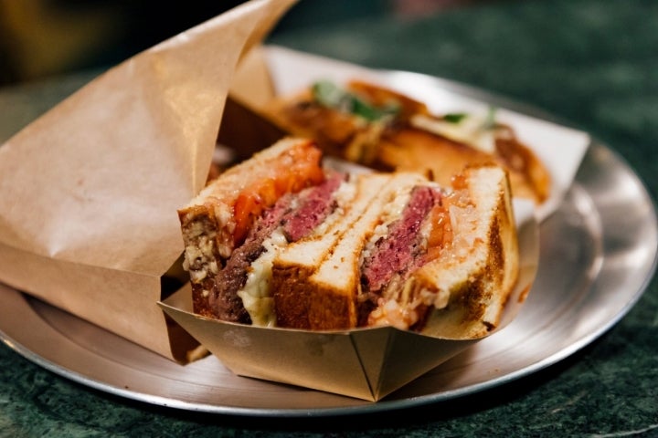 'Patty melt', la hamburguesa en pan de molde.