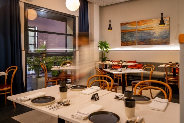 La sala del restaurante.