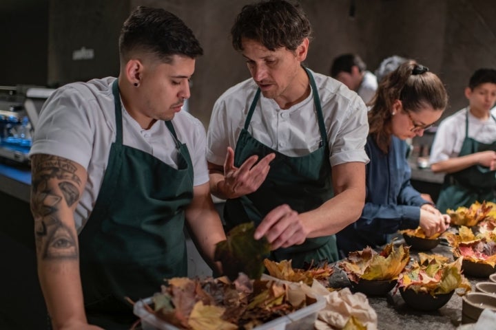 Rodolfo Gúzman en cocina.